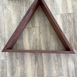 Triangle Floating Wall Shelves
