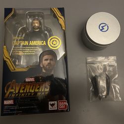 S.H.Figuarts Avengers Infinity War Captain America with Accessories 