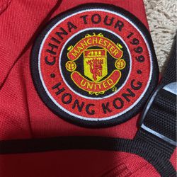 Soccer Manchester 1999 China Hong Kong Tour Bag