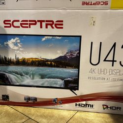 Sceptre 43 Inch TV (4K UHD)
