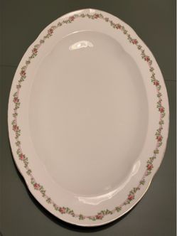 Antique A. Lanternier Limoges France Extra Large Oval Platter 20.75ồạiỊ