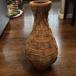 Woven Vase (height 20”) 