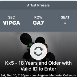 Kaskade Tickets LA