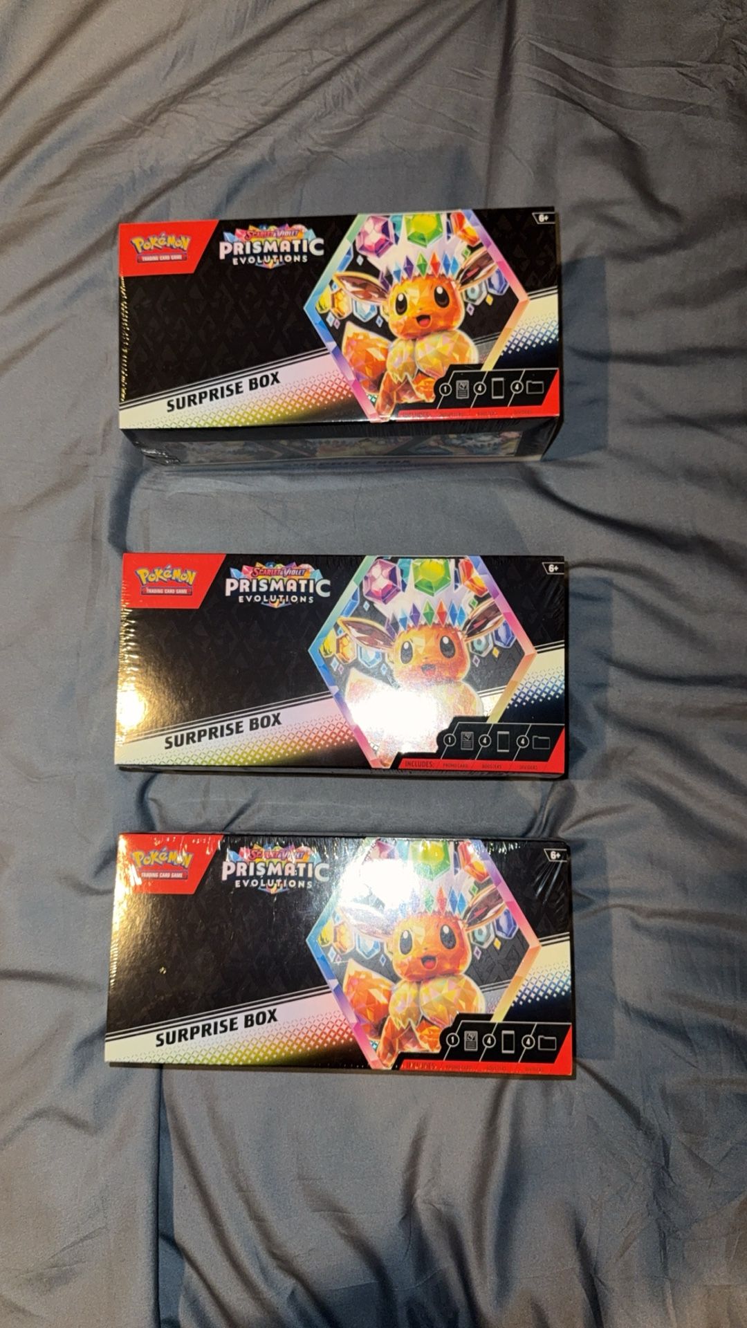Prismatic evolution Surprise Box