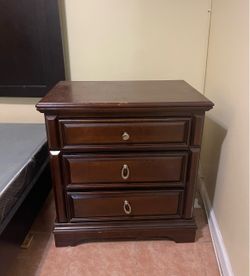 Bedside Table Oak