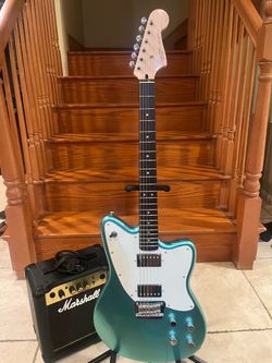 Squier Paranormal Toronado (Brand New) w/ Marshall Amp