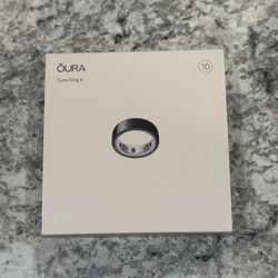 Oura Ring 4 - Black, Size 10 - Brand New, Unopened