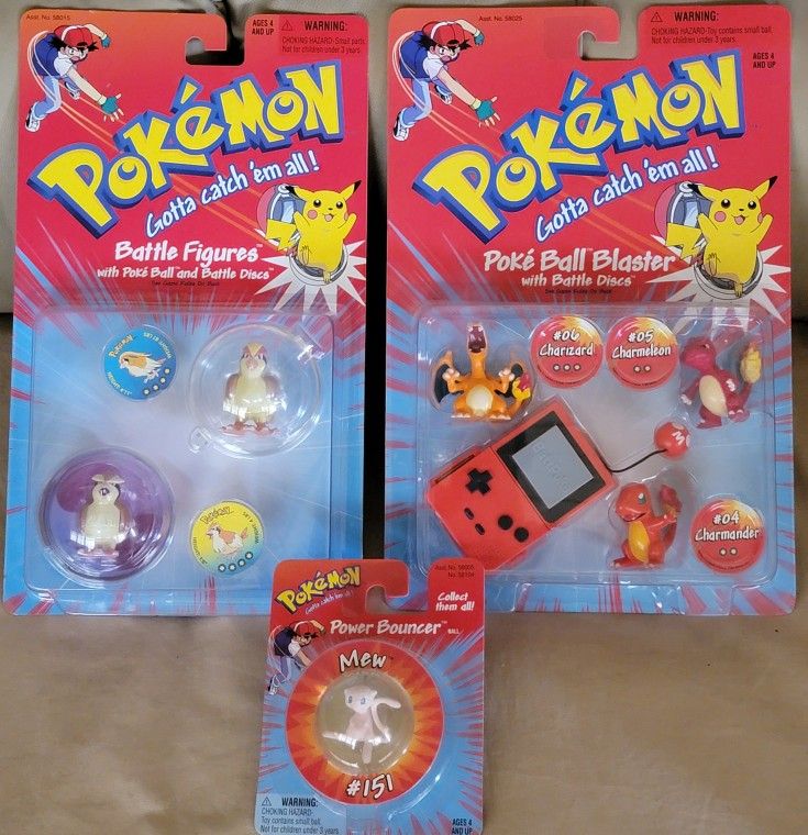Vintage Pokémon Figures