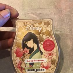 Scentsy Authentic Disney Mulan True To Your Heart Wax Bar 3.2 Fl Oz-NEW