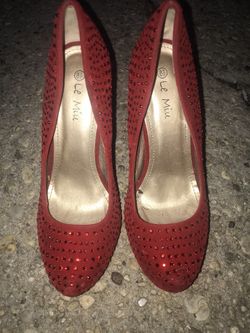 Red high heels