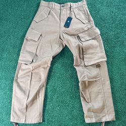 G-STAR RAW R-3N Regular Straight Cargo Pants Bedford Cord