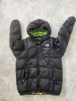 The Northface Reversible Puffer Coat Boys Size L 14/16