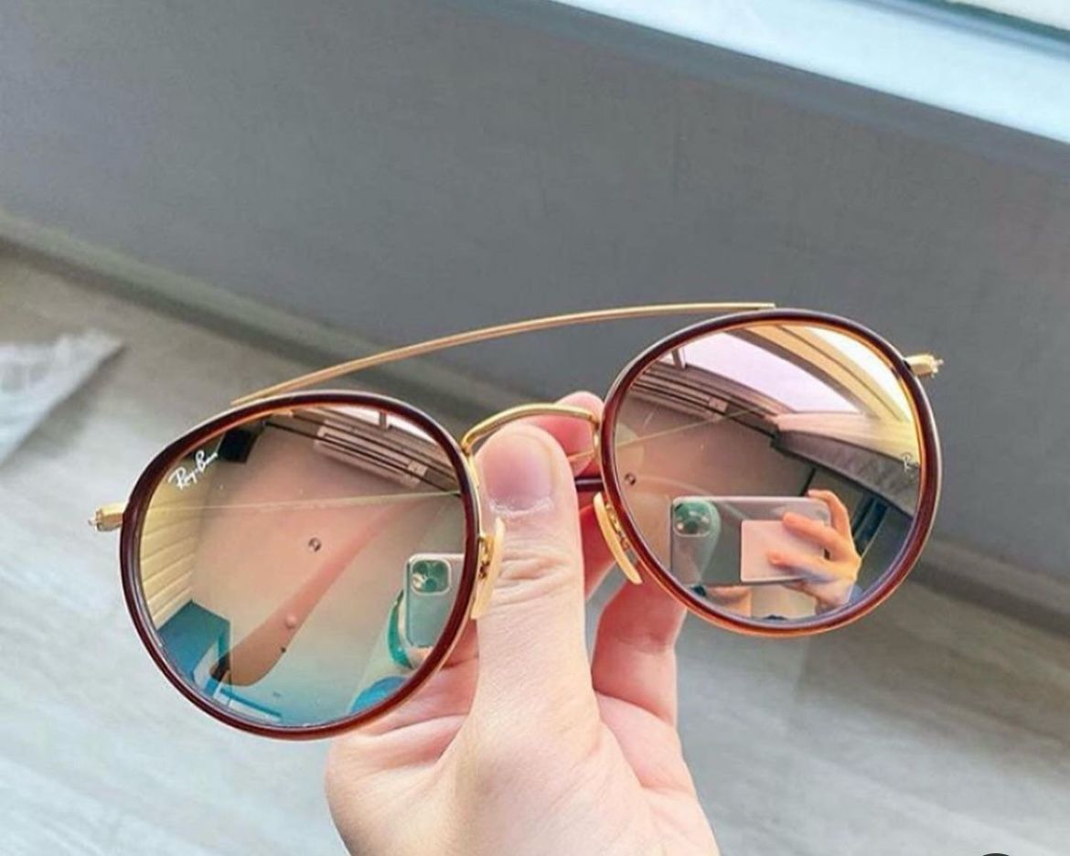 Rayban Round Double Bridge 51mm