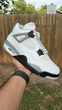 Air Jordan 4 Retro White Cement sz 9 DS