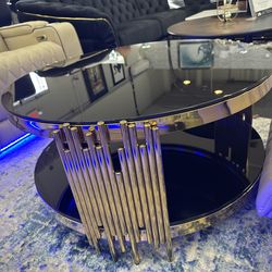 NEW! Black/Gold Coffee Table