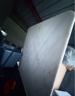 Large Marble-Look Table Top