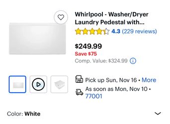 Laundry Drawer Storage 