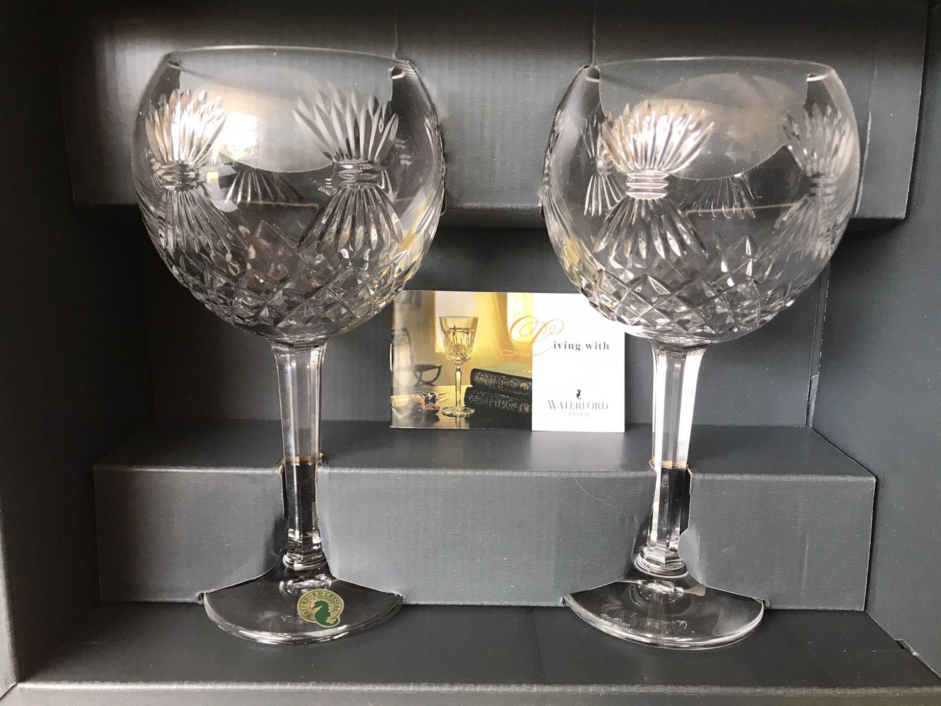 Waterford Crystal Collection toasting goblets