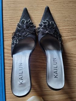 Black Mule Shoes
