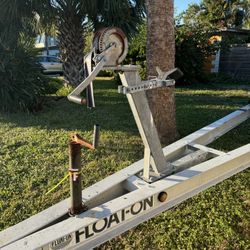 Float On Boat Trailer  For A 28 Foot Boat New Hubs And Bearings Great Shape ! 