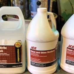 FLOOR FINISH & FLOOR RESTORER