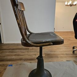 Antique Classroom Students Chair