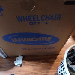 Black Wheel Chair Fits Threw All Doorways 