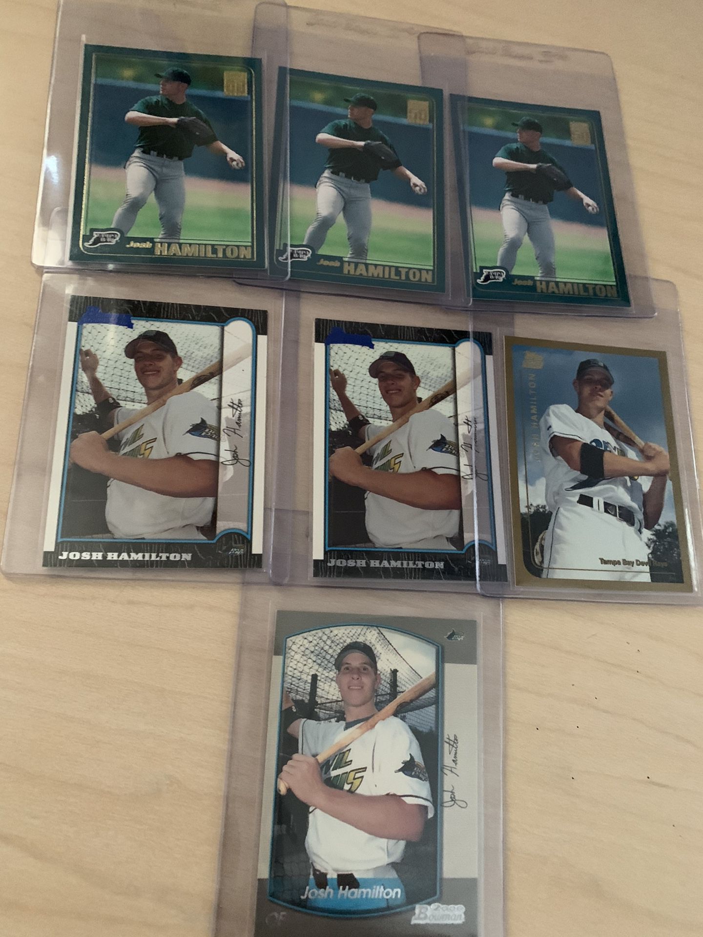 Josh Hamilton Baseball Rookie Cards