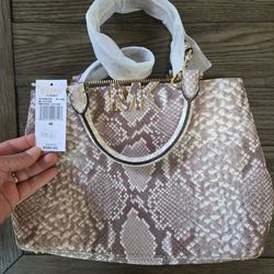 MICHEAL KORS Florence Snake Handbag