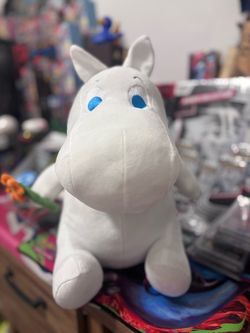 Moomin White Plush Stuffed Toy