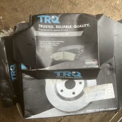 Cadillac Deville Rotor And Brake Set 