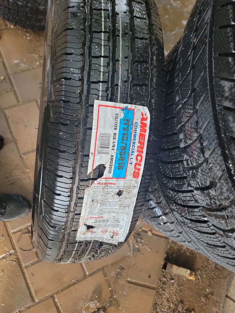 Americus Commercial Tire  LT215/85/R16