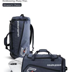 GrappleGear Duffle bag And Gym Backpack 