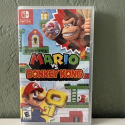 Mario VS Donkey Kong -Nintendo Switch