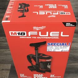 Milwaukee M18 18V Fuel Brushless 1 Gallon 3 - in - 1 Backpack Vacuum Tool Only Brand New 
