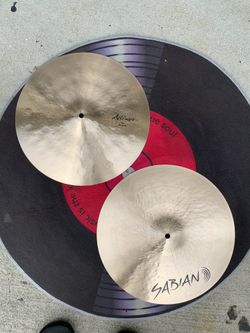 Sabian Artisan Series 15” Hi Hat Drum Cymbals BRAND NEW Retails for $989