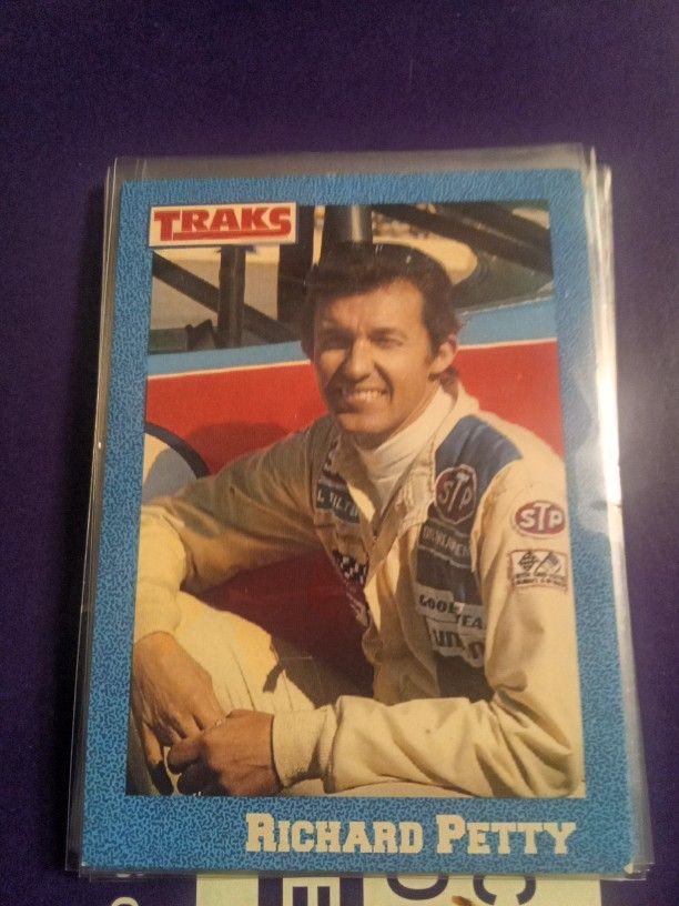 1991 Traks Richard Petty racing card #1