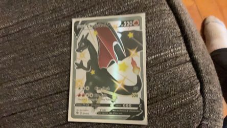 Shadow Rider Charizard V Pokemon Card Holo both for 200$ separate 80 or pikachu 120 for charizard (discount)