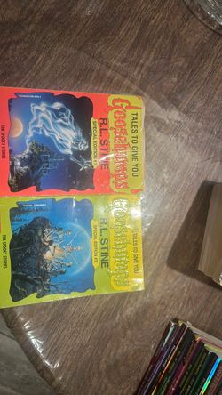 Goosebumps book special edition 1&2