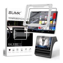 16” Front & Back Screen Protector for 2026 Tesla Model Y Juniper