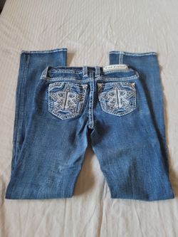 Women's Rock Revival Jeans Size 26x34 mid rise Boot $65 Pickup In Oakdale