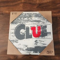 Clue Hasbro Gaming Rustic Limited Edition E2482 Wood Box Board Game New