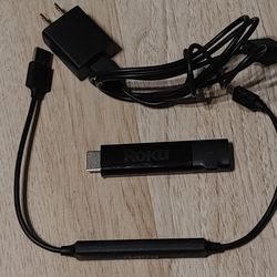 Stream TV 🎬 FireTV ROKU Stick ( power Ac )(no Remote) reset - Work