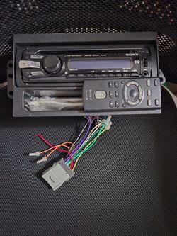 2008 am fm Sony xplode cd player