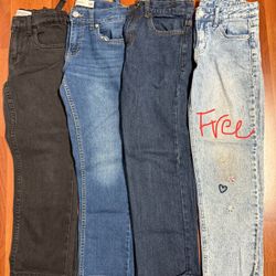 girl jeans size 10