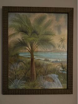 Curated Vintage, Custom Framed Ron Jenkins Piece