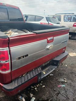 Ford F-150 tailgate platinum edition camera and ladder 2013