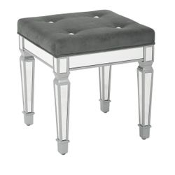 Mirrored Vanity Chair