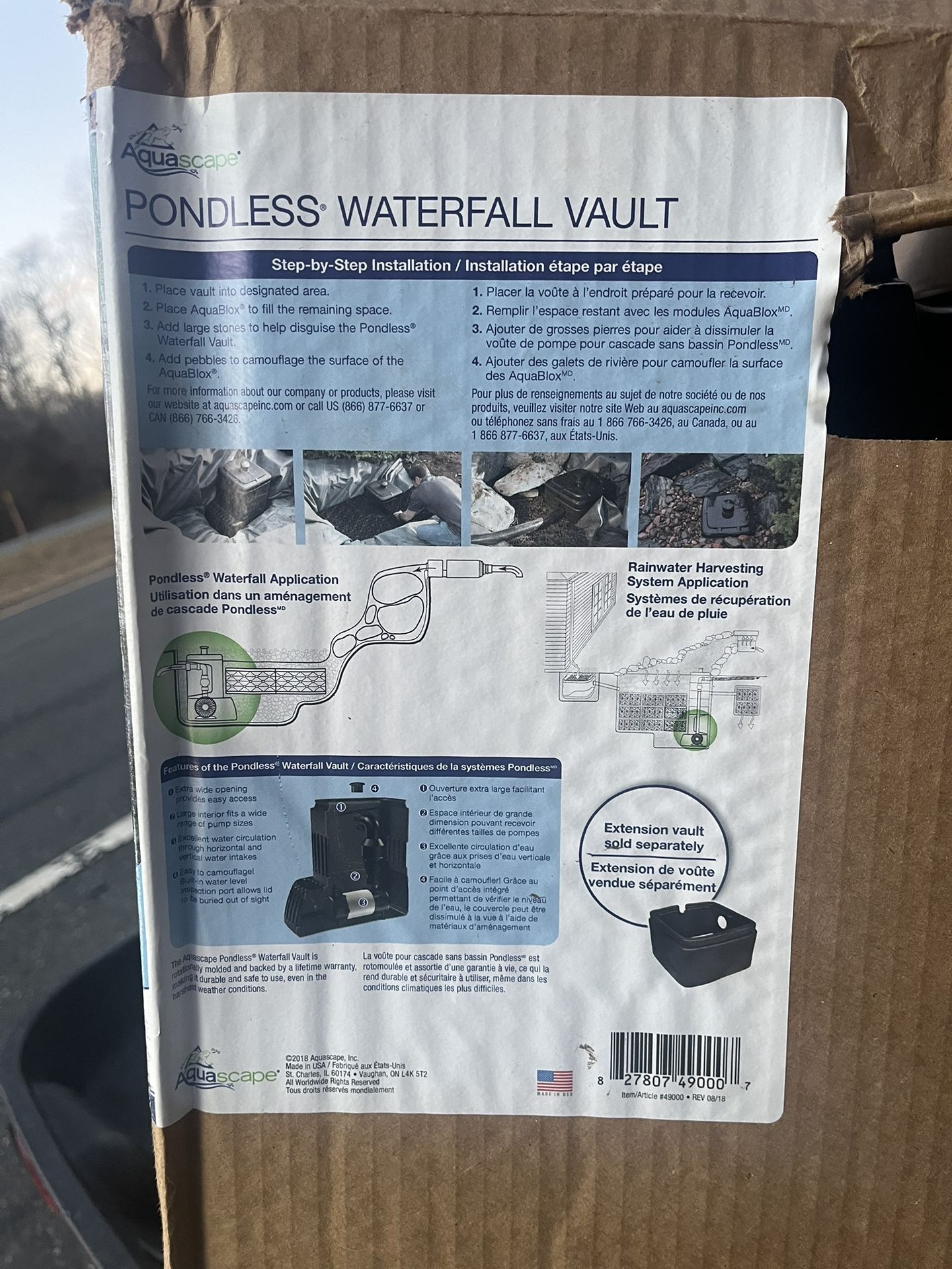 Pointless Waterfall vault