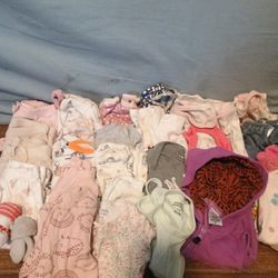 Baby Girl Clothing Lot 